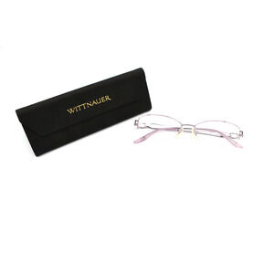 Wittnauer Glam Lilac 52-16-135mm Eyeglasses FRAMES ONLY - GOOD CONDITION
